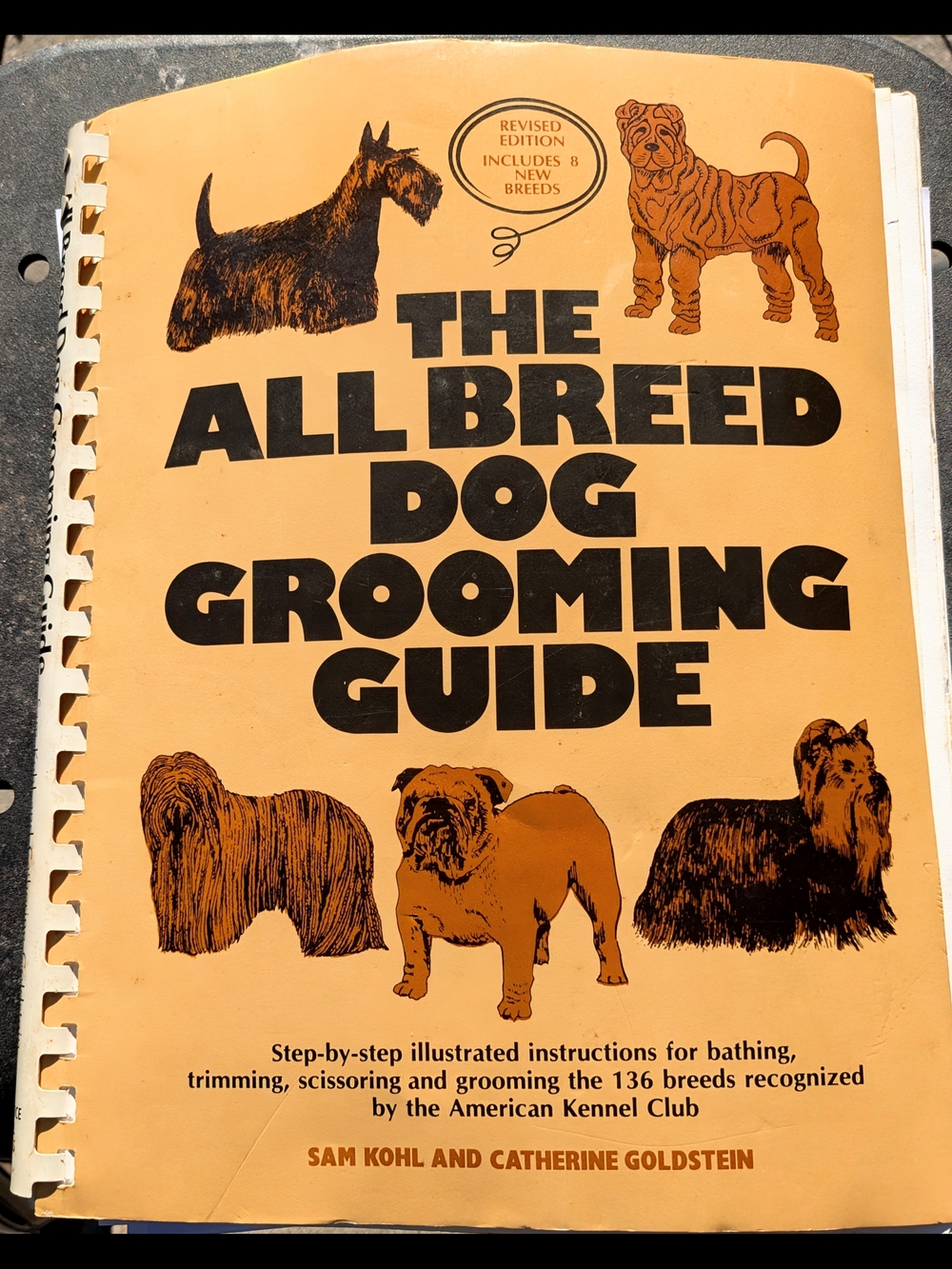 The All Breed Dog Grooming Guide - Tan Cover - Unbranded